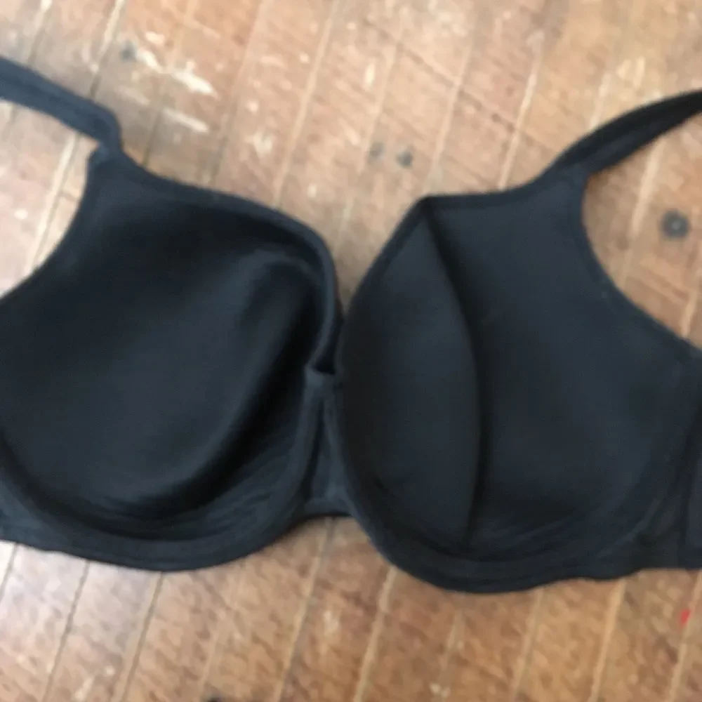 Cacique 42DD black full figure curvy girl everyday bra